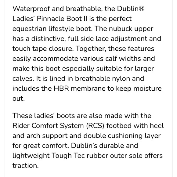 Dublin River Pinnacle Boots - Picture 4 of 4